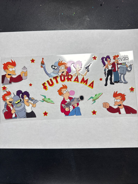 TV20 Tv show character uvdtf wrap