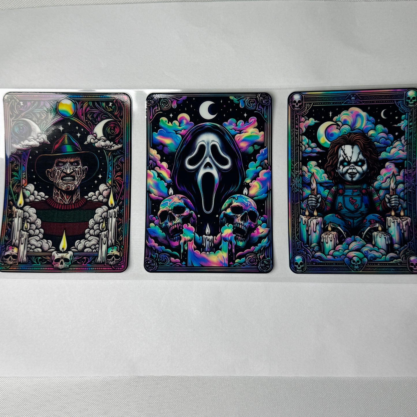 Spooky Characters UVDTF Cup Wraps