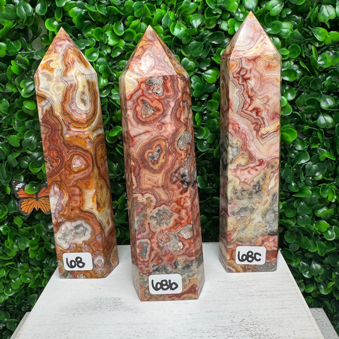 Large Crazy Lace Towers