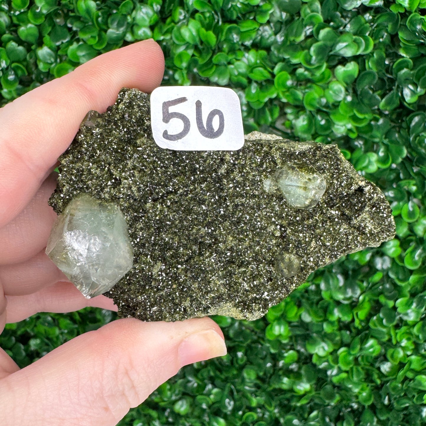 Epidote with Quartz from Turkey