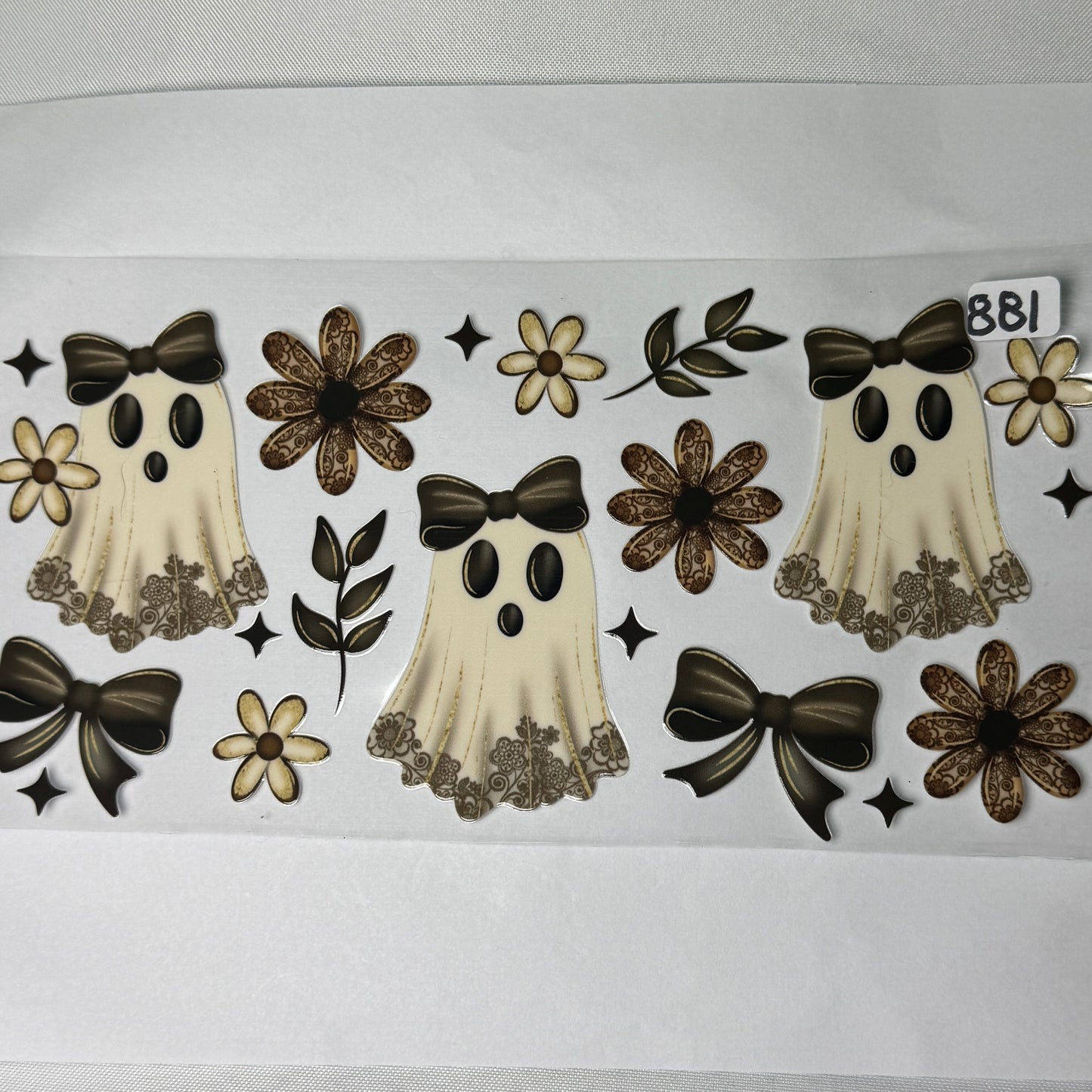 Ghosts UVDTF Cup Wraps