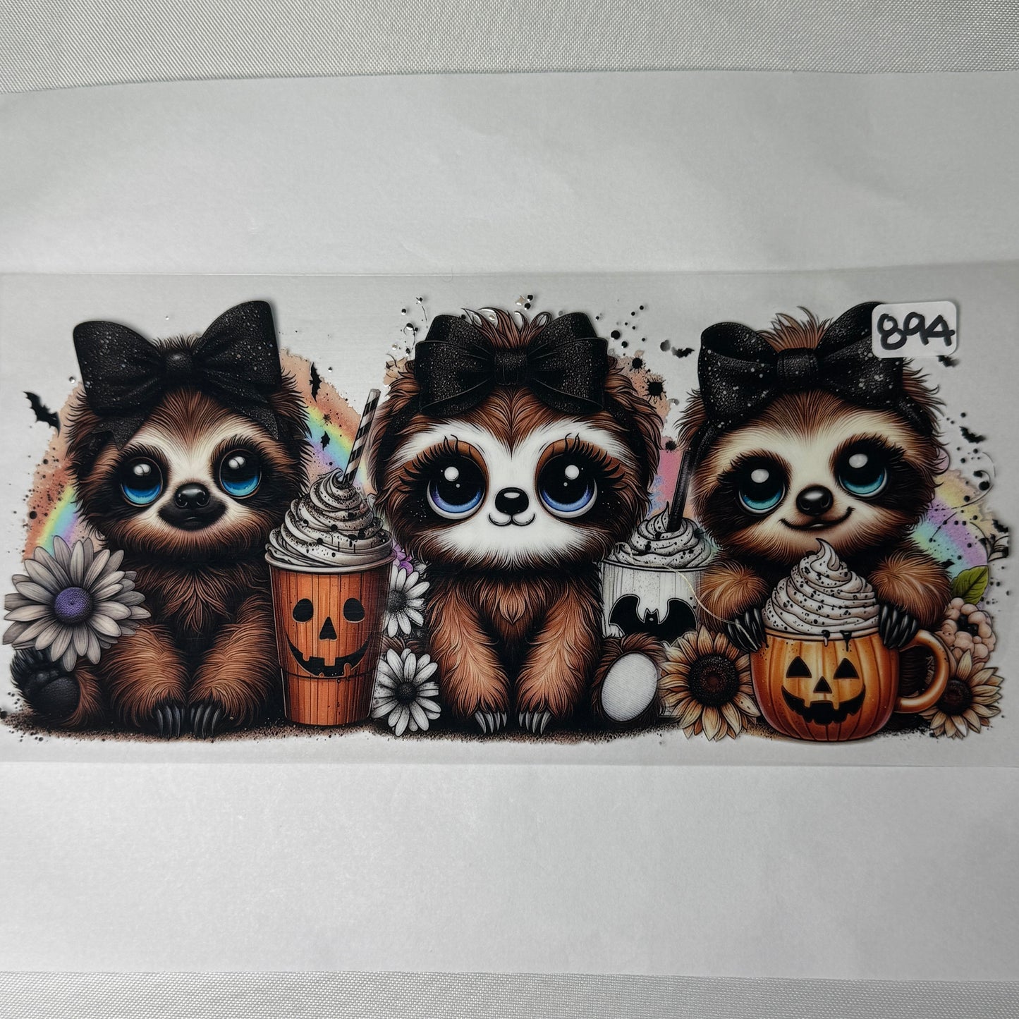 Spooky Animals UVDTF Cup Wraps