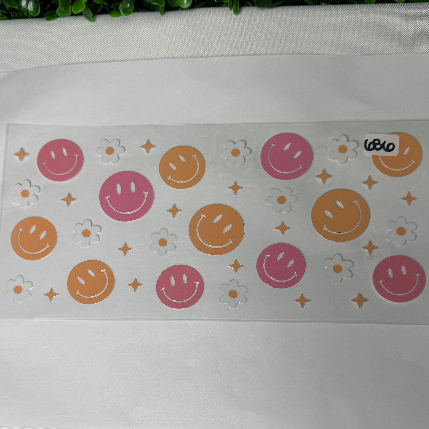 Rainbows/smileys/bows UVDTF Cup Wraps