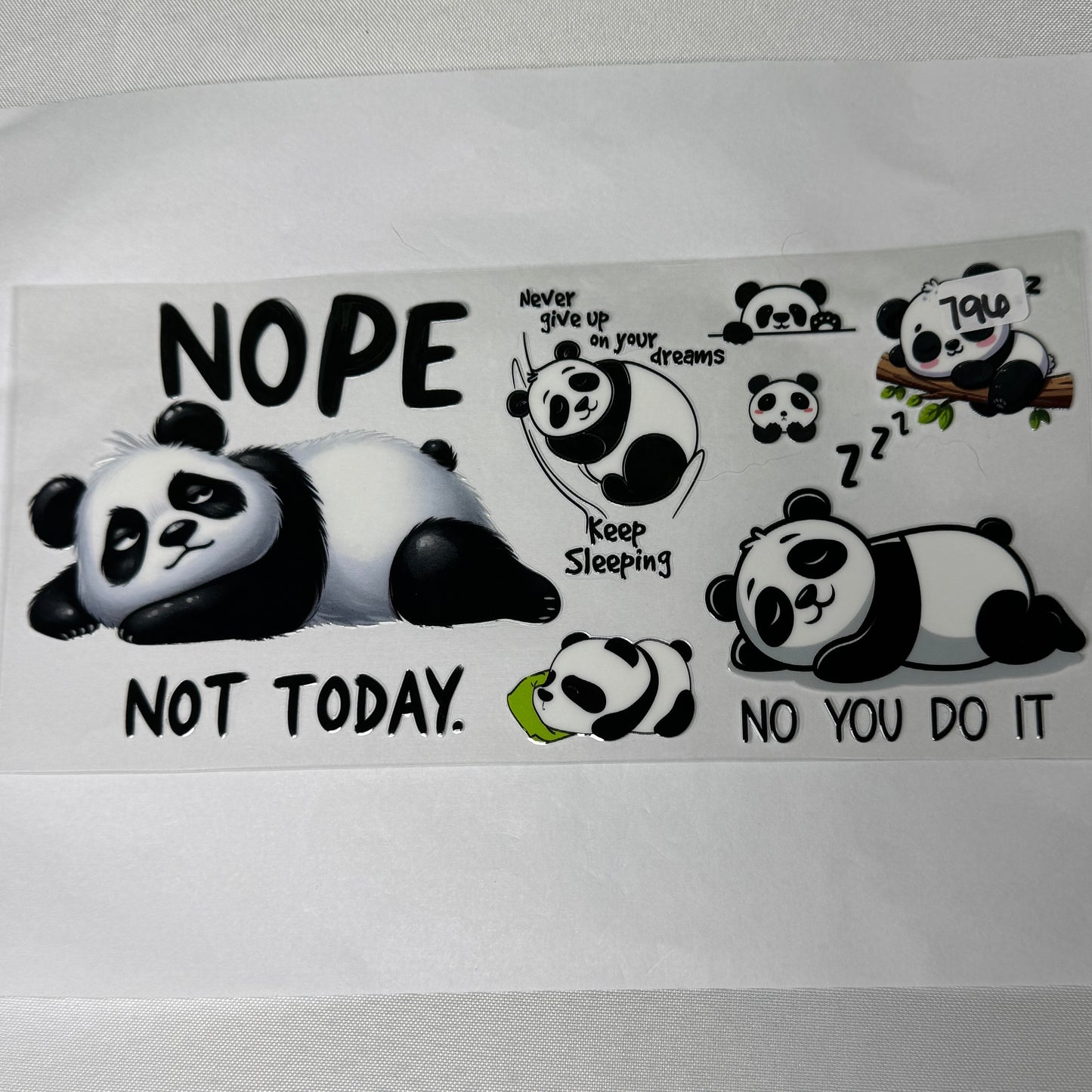 Quote UVDTF Cup Wraps