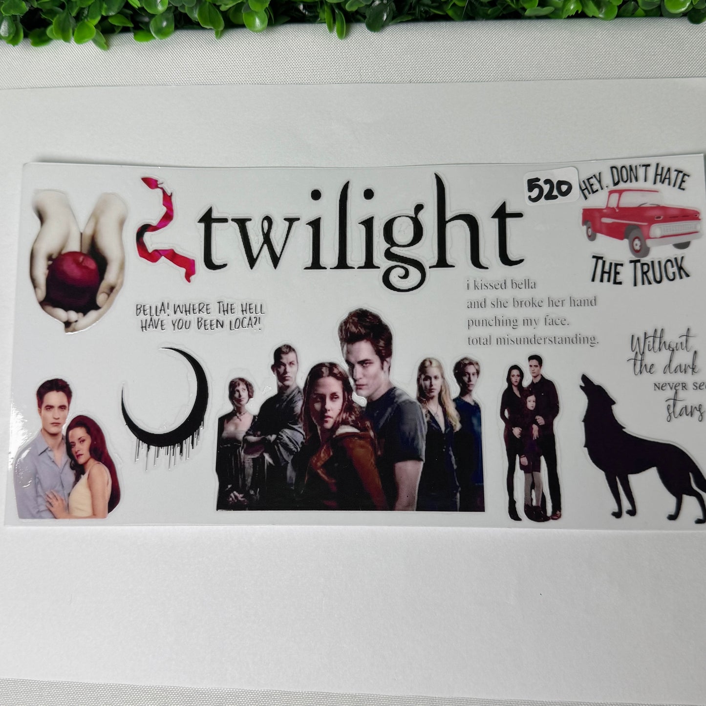 Mixed Character/movie UVDTF wrap