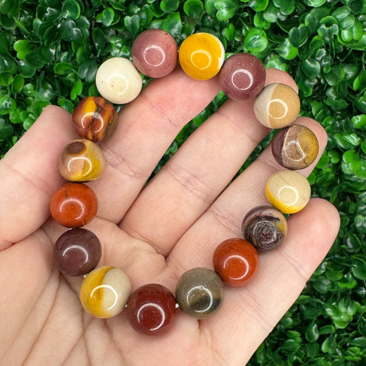 12mm Mookaite Jasper Bracelet