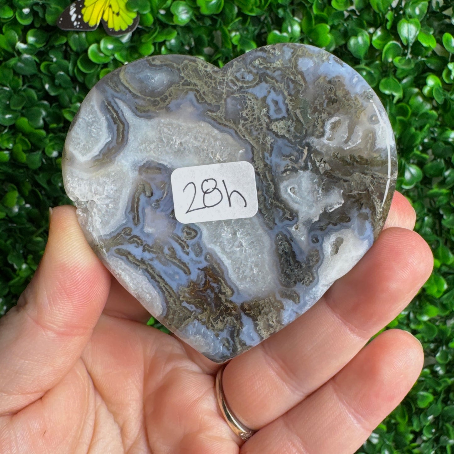 Moss Agate Bowl Carving