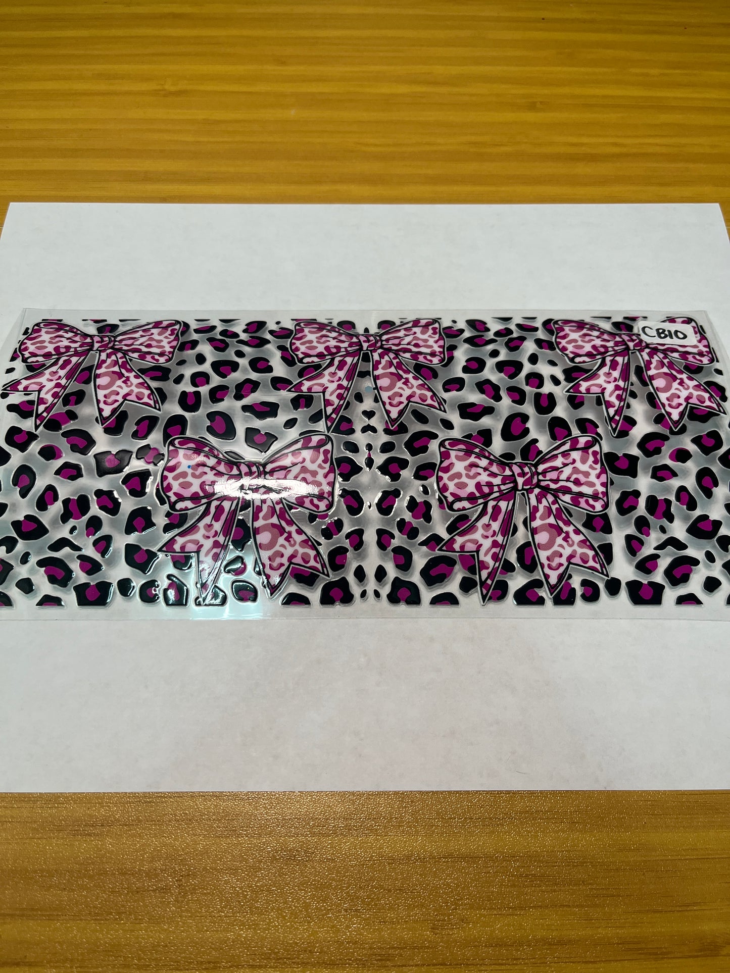 CB10 Ribbon Design UVDTF Wrap