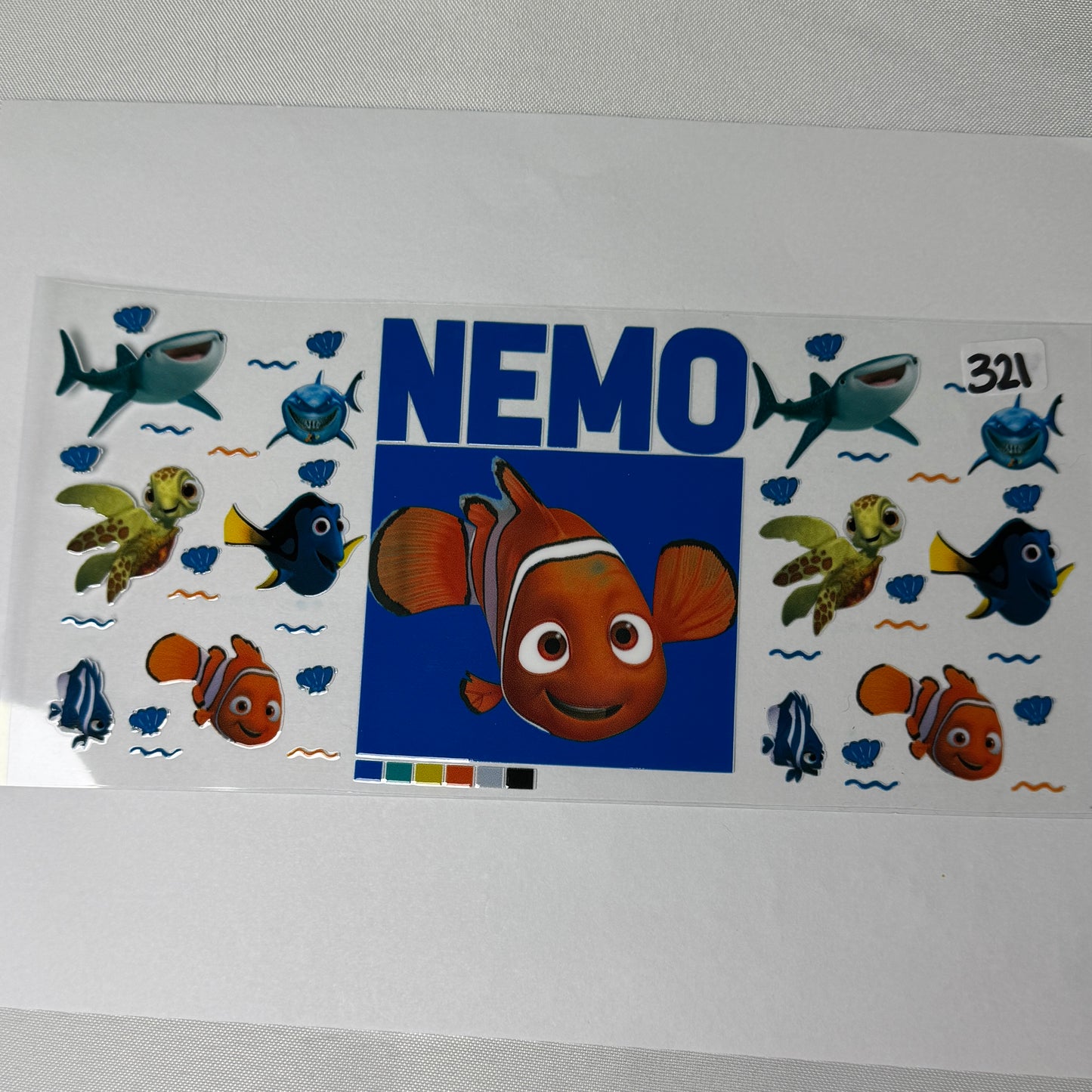 Mixed Character/movie UVDTF wrap