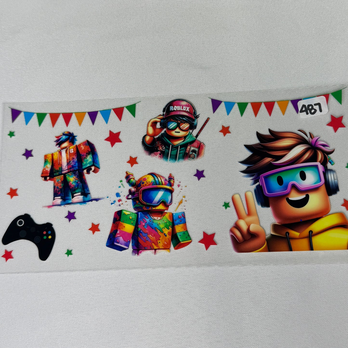 More mixed kid Character UVDTF CUP wraps