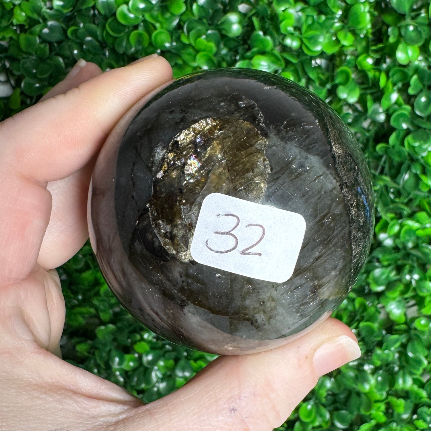 Labradorite sphere