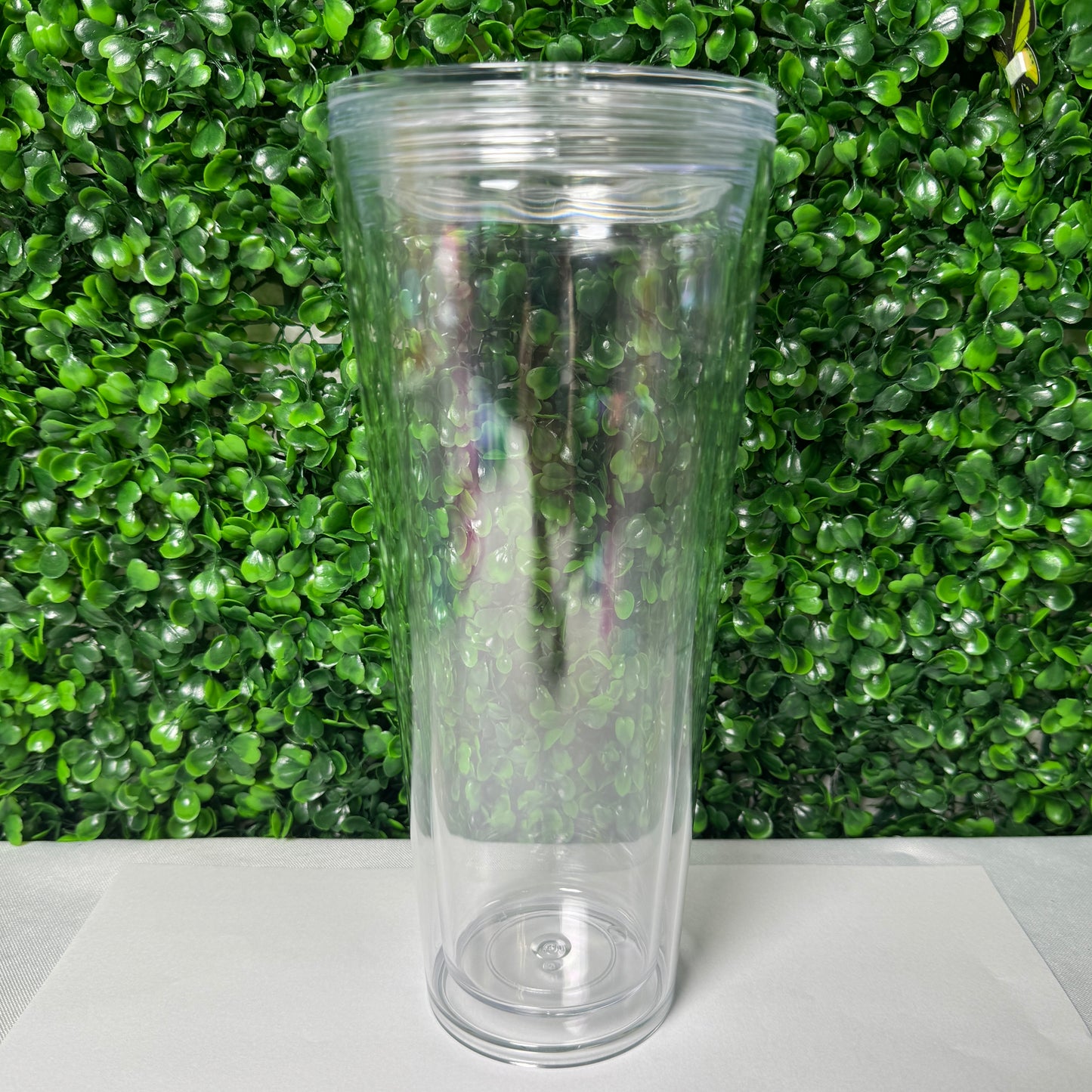 24oz Acrylic Snow globe Cup