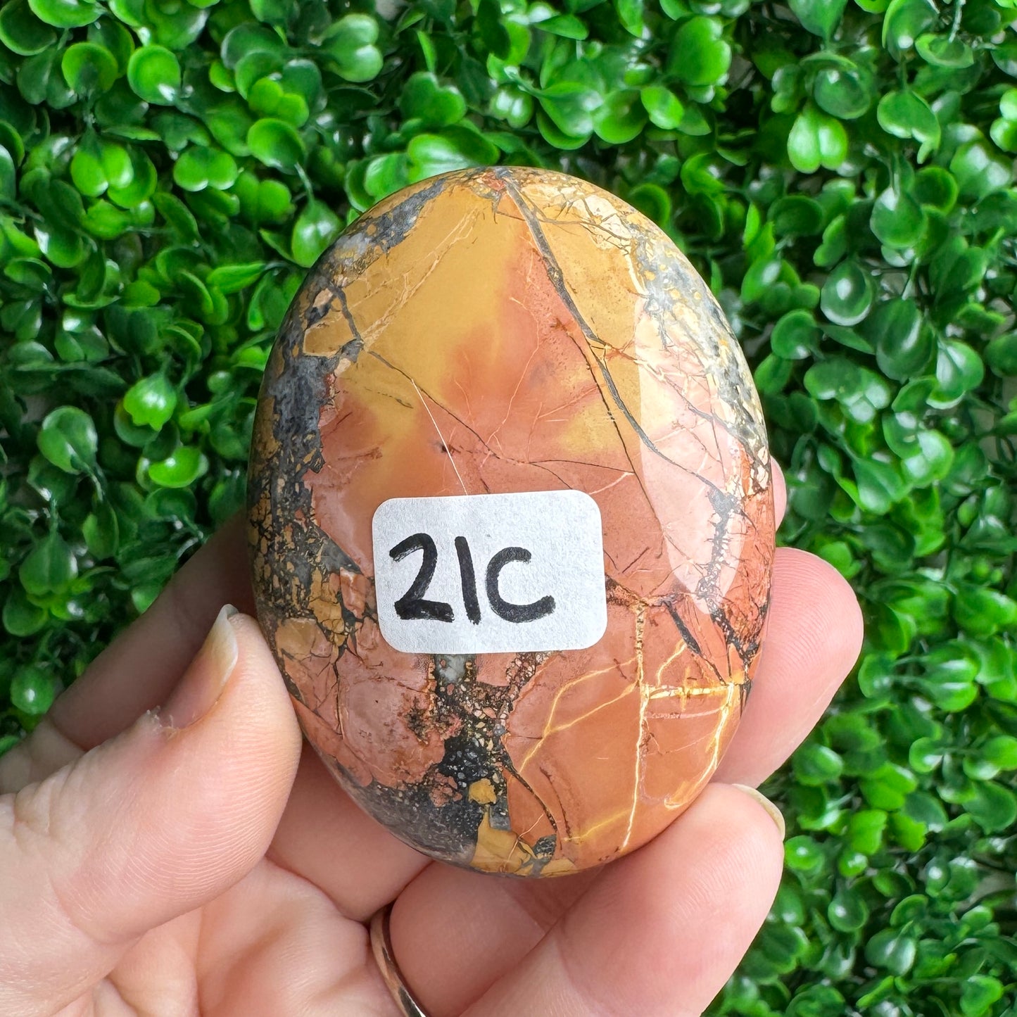 Maligano Jasper Palm Stone c