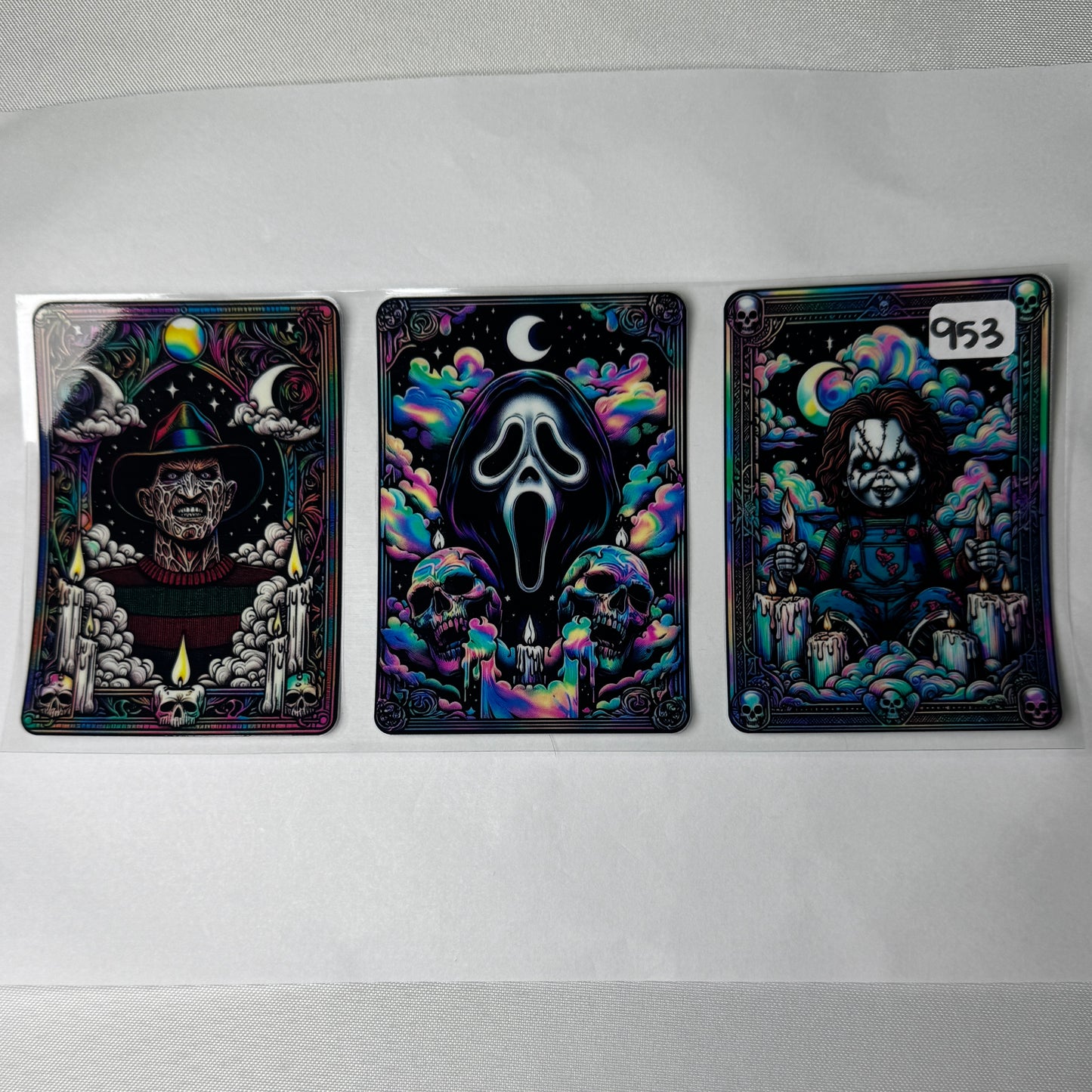 Spooky Characters UVDTF Cup Wraps