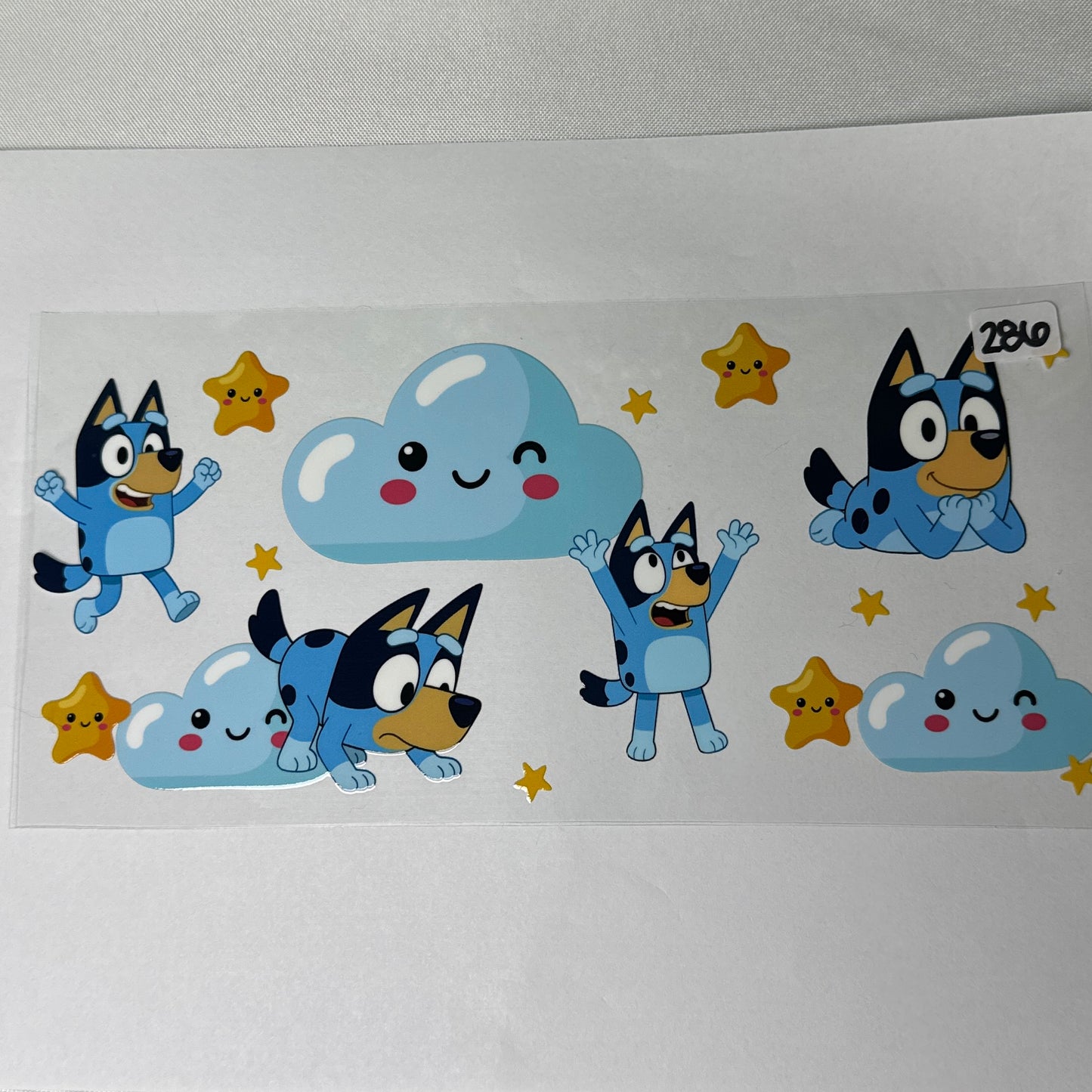 Blue Dog UVDTF Cup Wraps