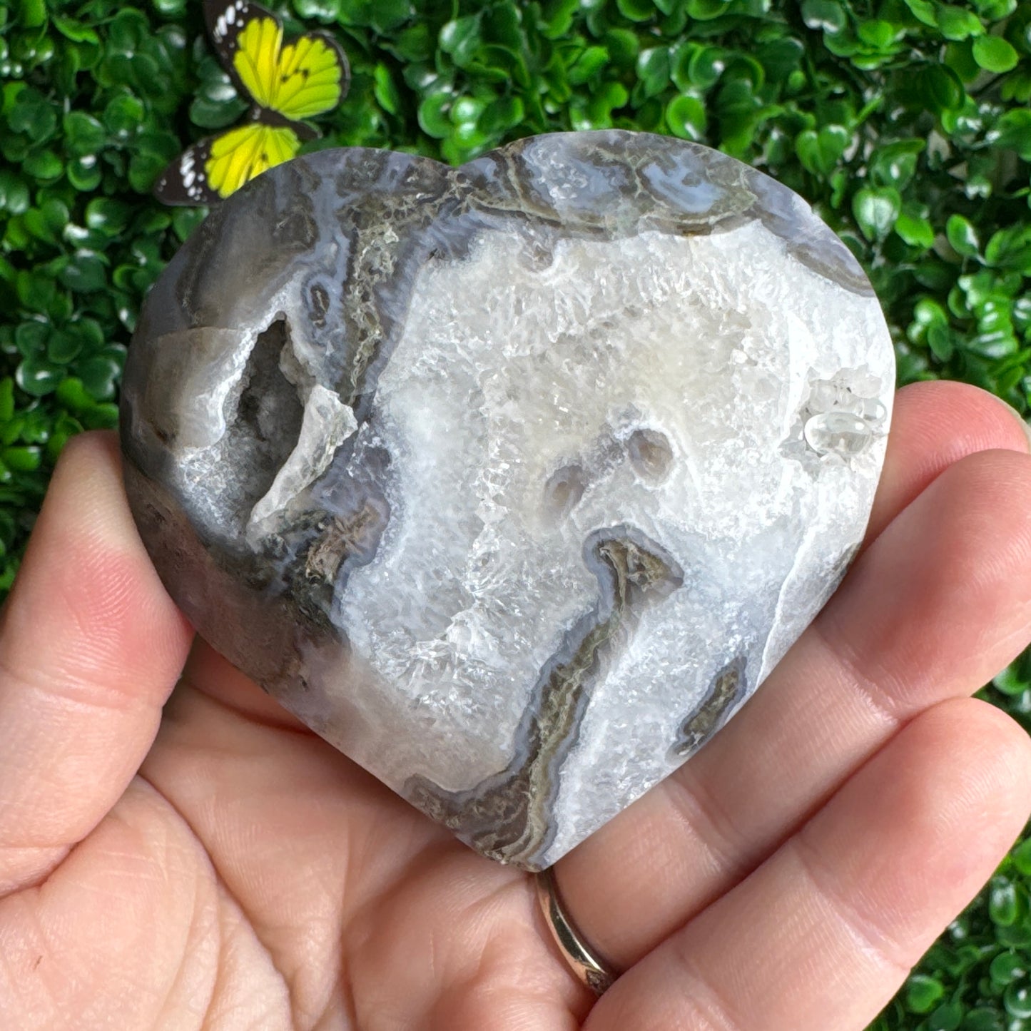 Moss Agate Bowl Carving