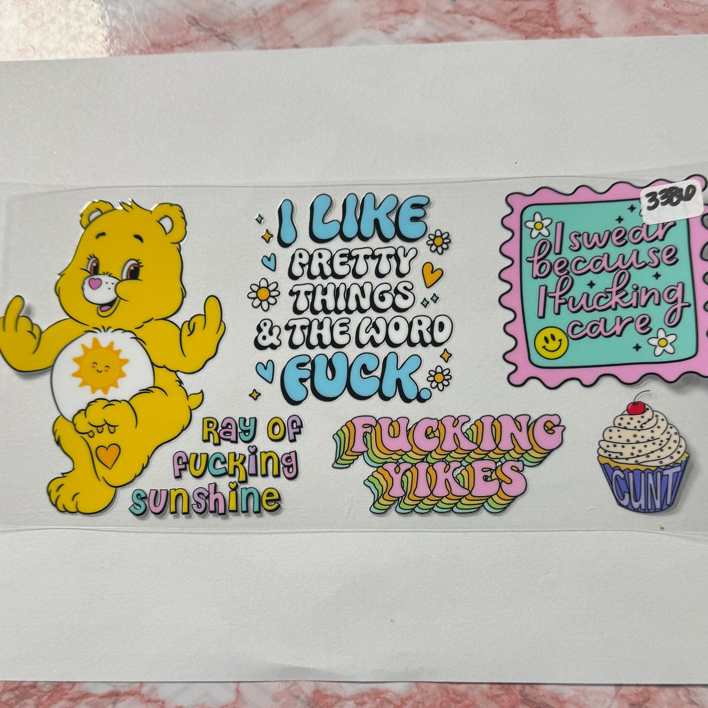 1/14 Newly added UVDTF wraps PART ONE