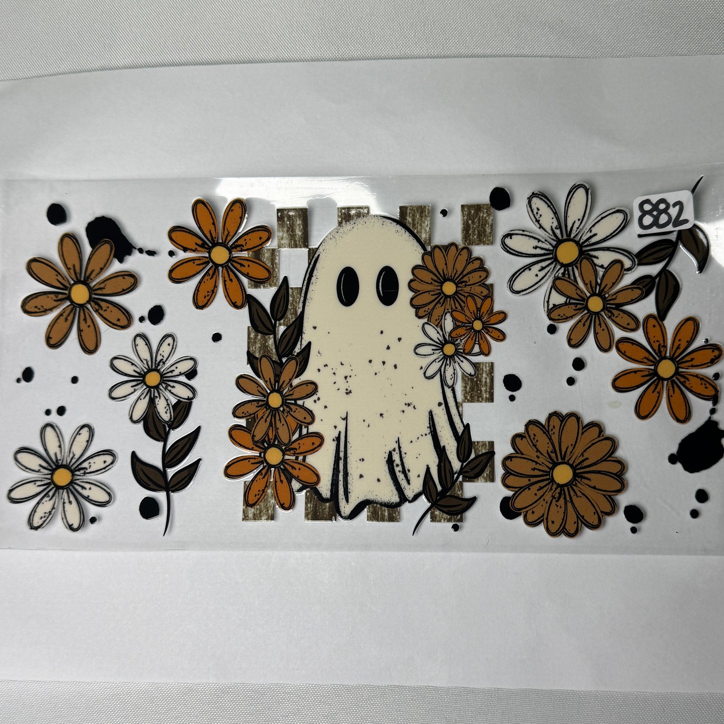 Ghosts UVDTF Cup Wraps