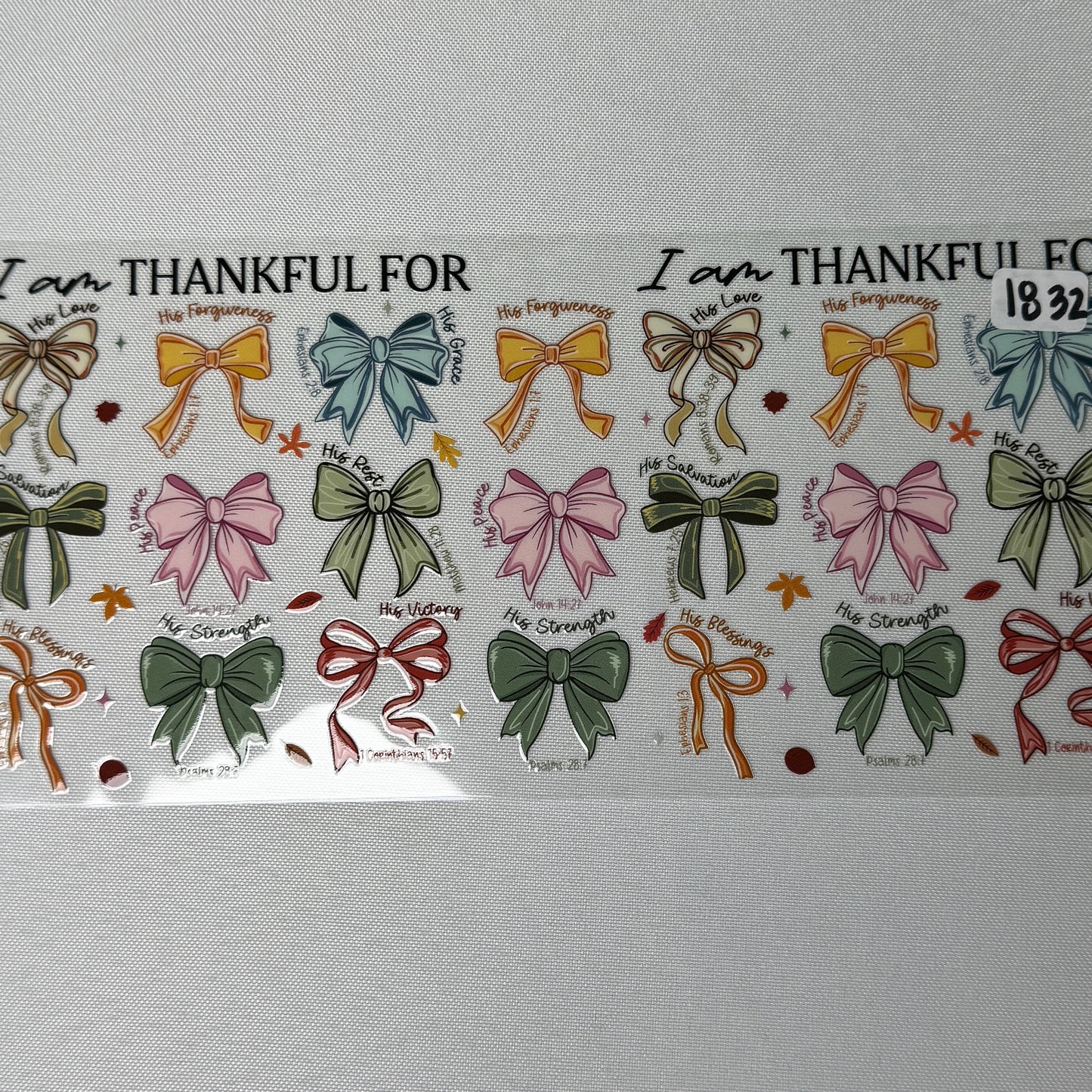 Newly added UVDTF Cup wraps