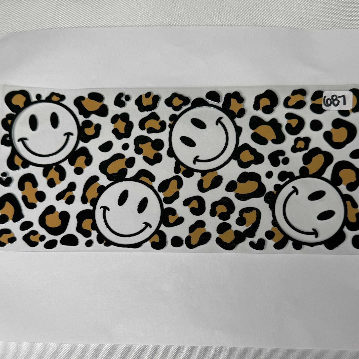 Rainbows/smileys/bows UVDTF Cup Wraps