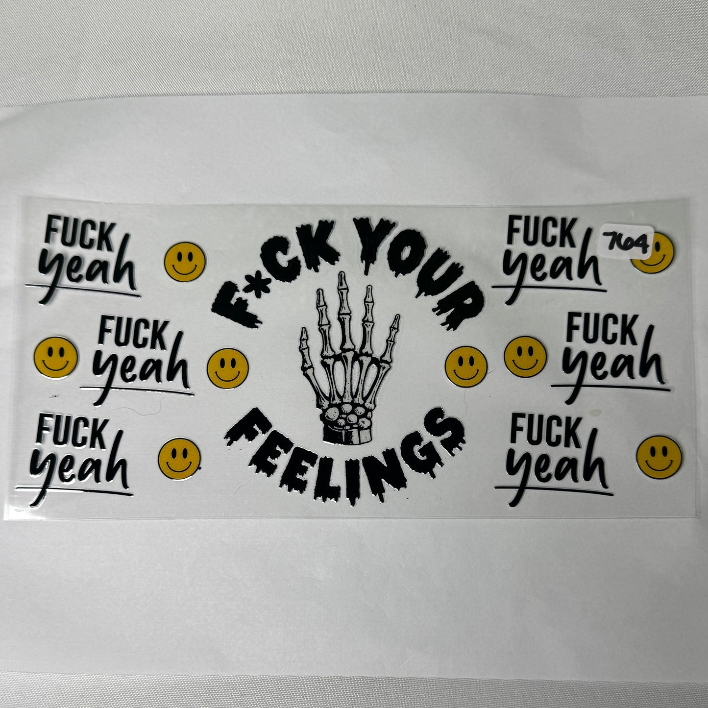 Sassy/Funny Quotes UVDTF Cup Wraps