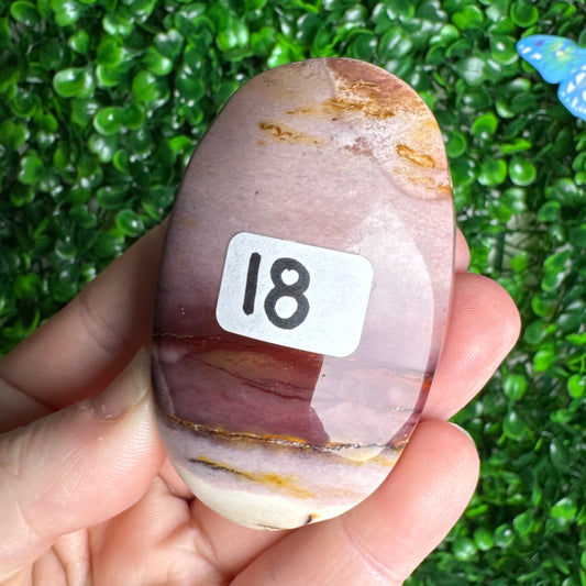 Mookaite Jasper Palm Stones