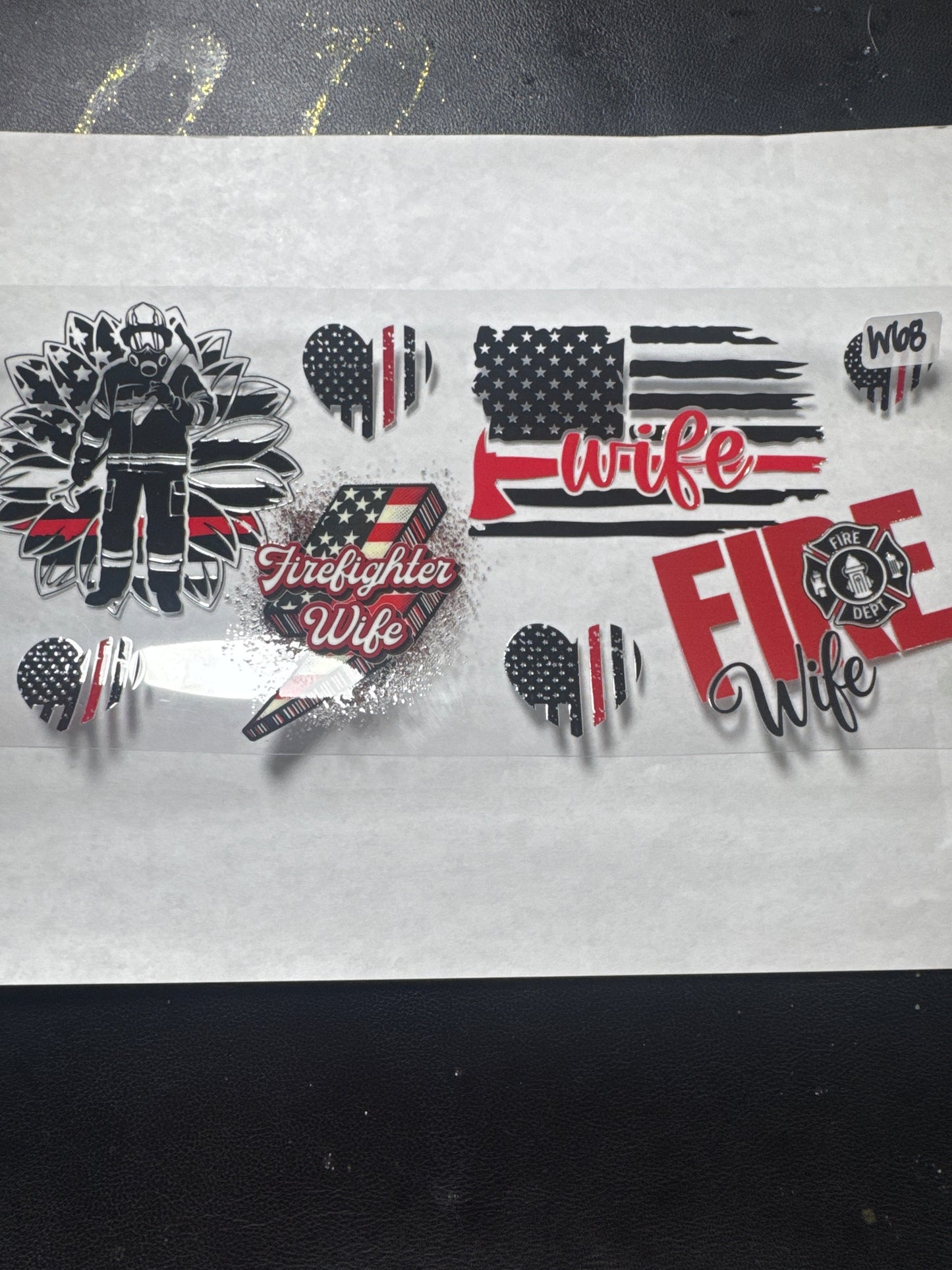 W 68 firefighters wife uvdtf wrap