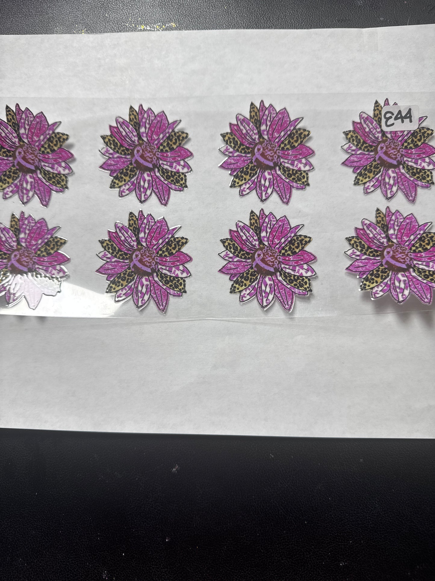 E44 sunflower mmmmm my breast cancer awareness uvdtf wrao