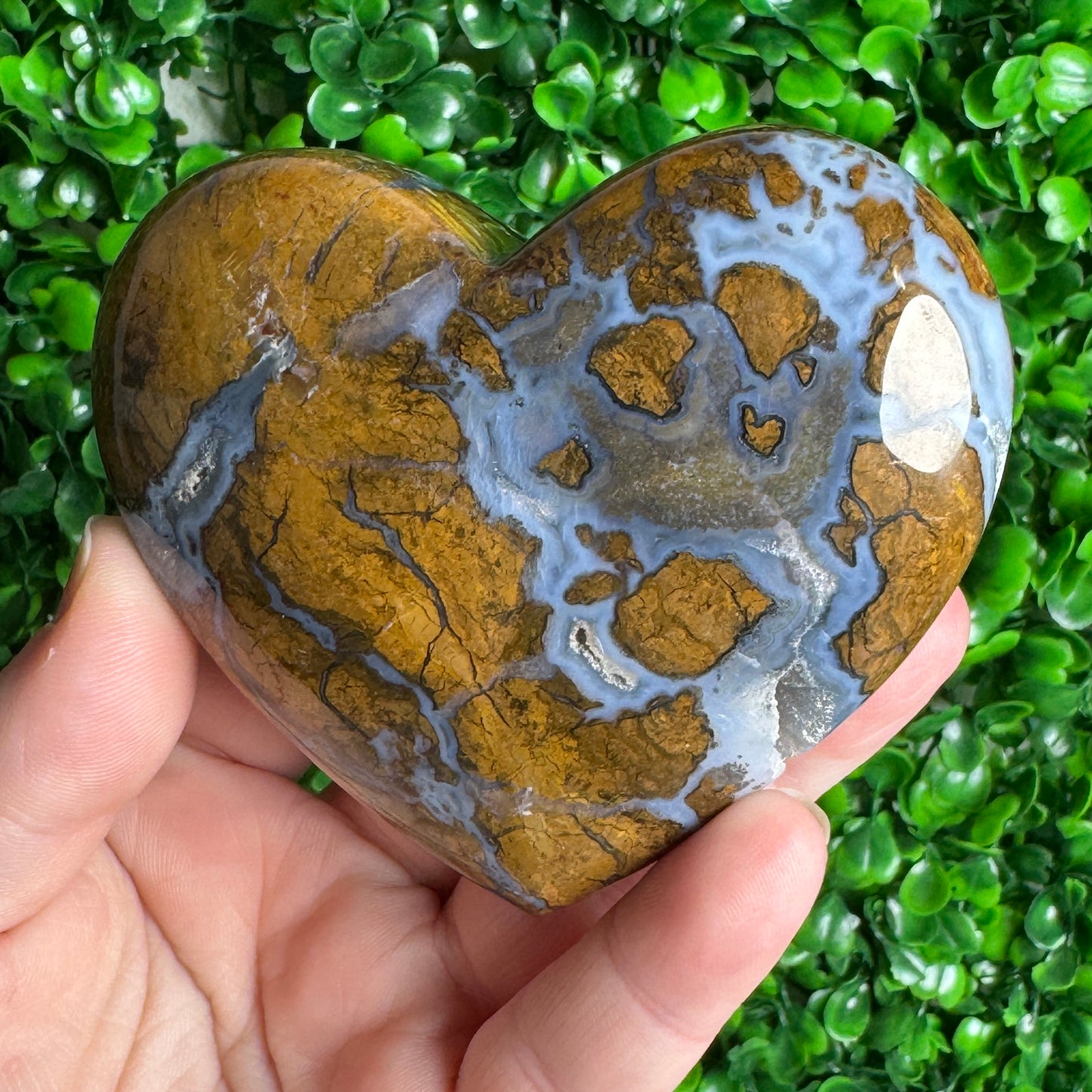 Marcasite Heart Carvings