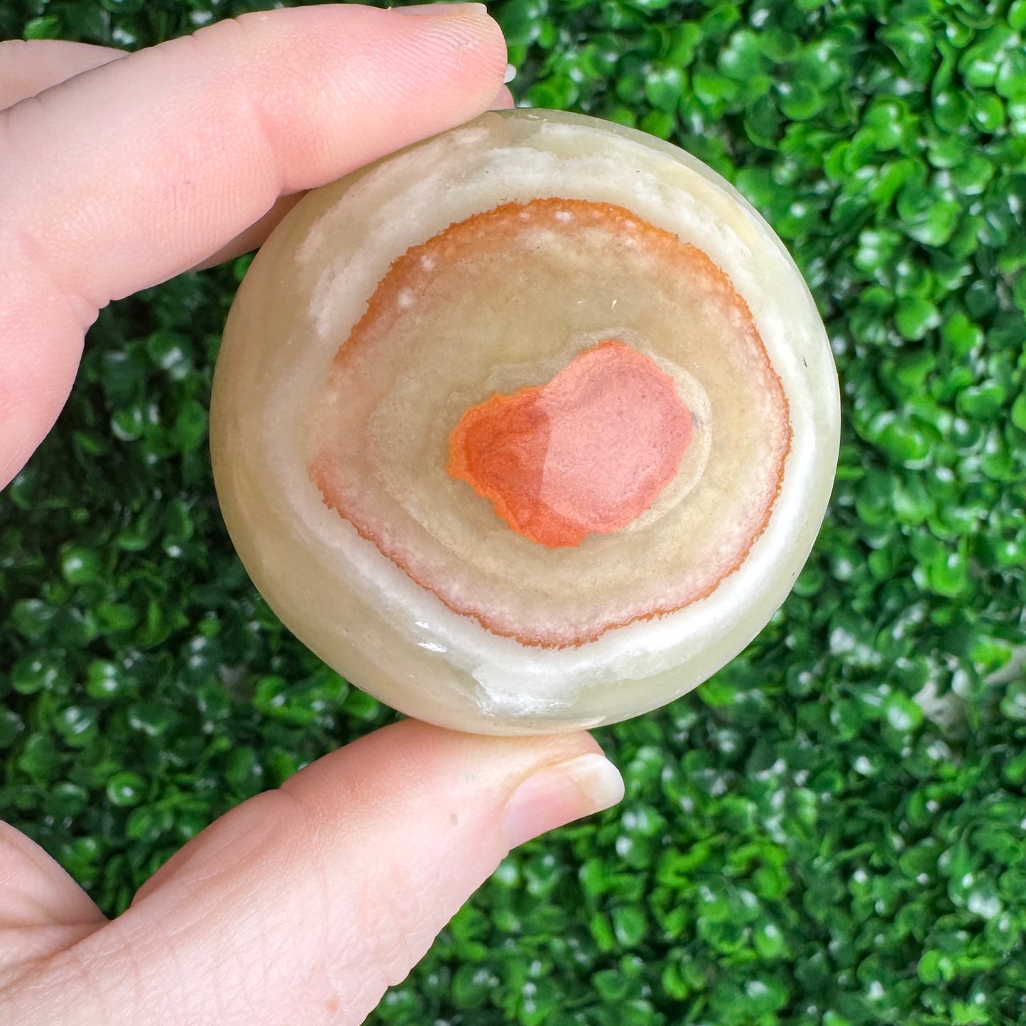 Green onyx Sphere