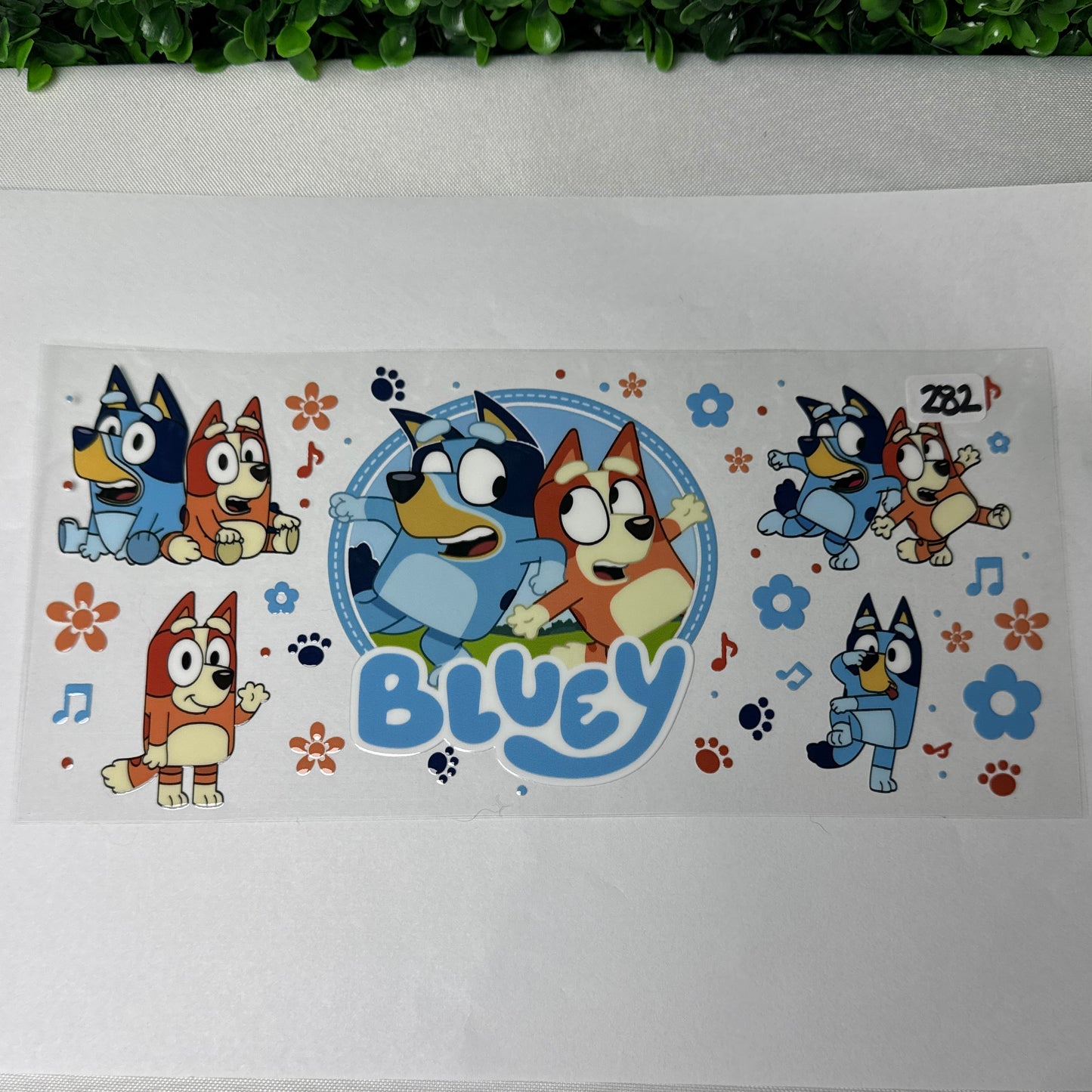 Blue Dog UVDTF Cup Wraps