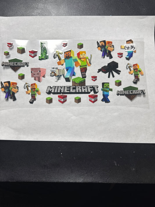 GT 35 gaming characters uvdtf wrap style 3