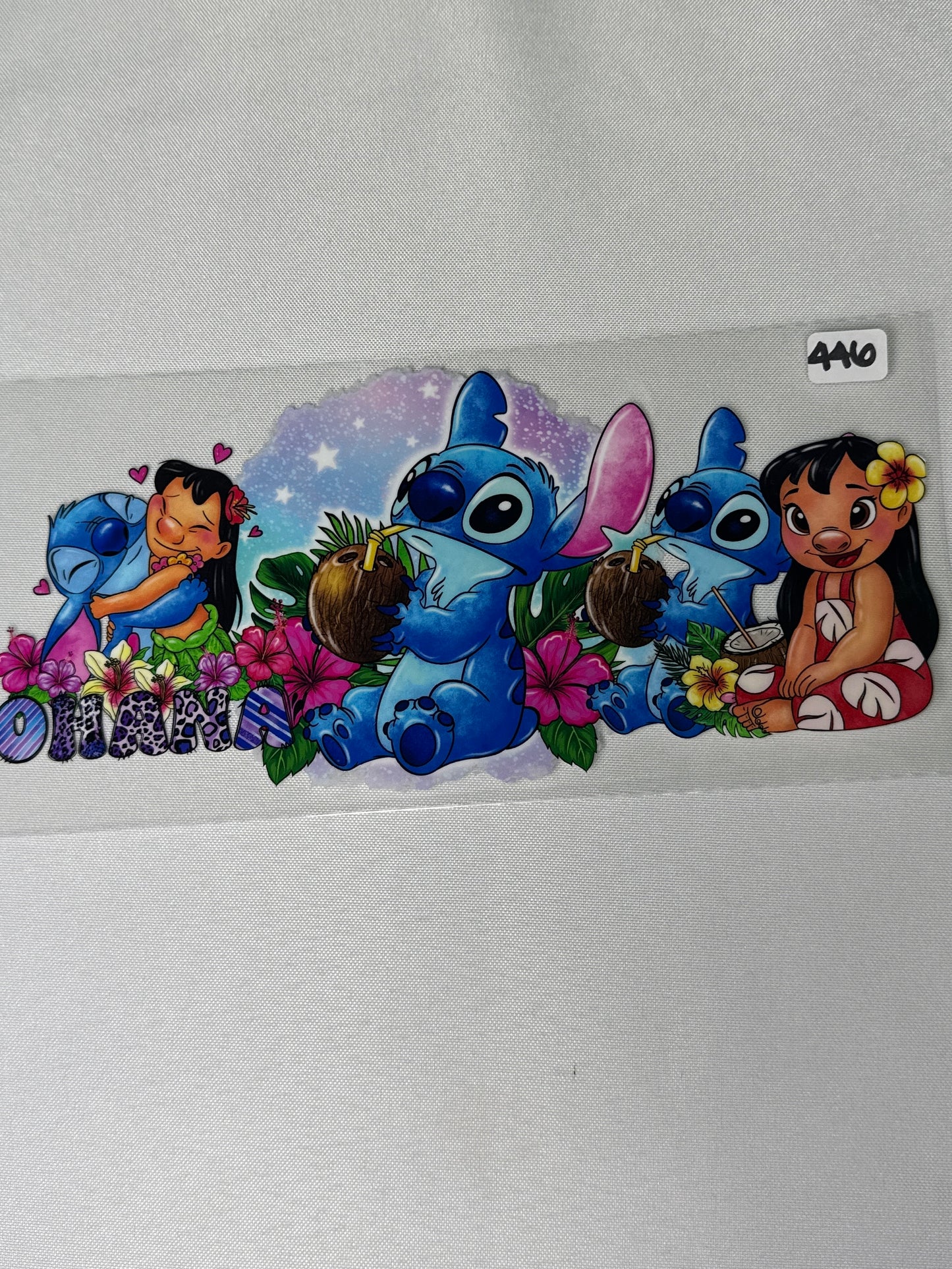 Blue Alien UVDTF Cup Wraps