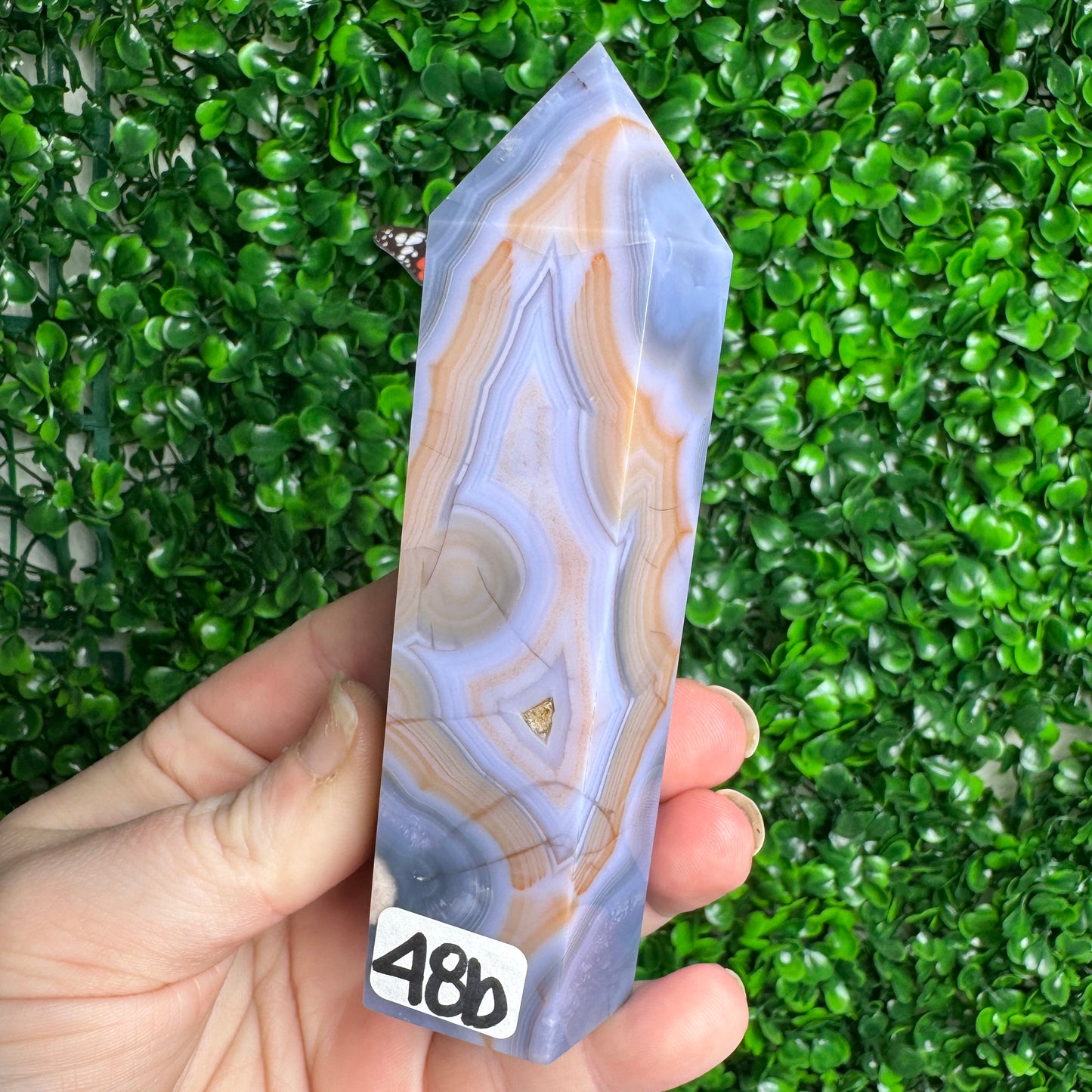 Blue flower Agate Towers