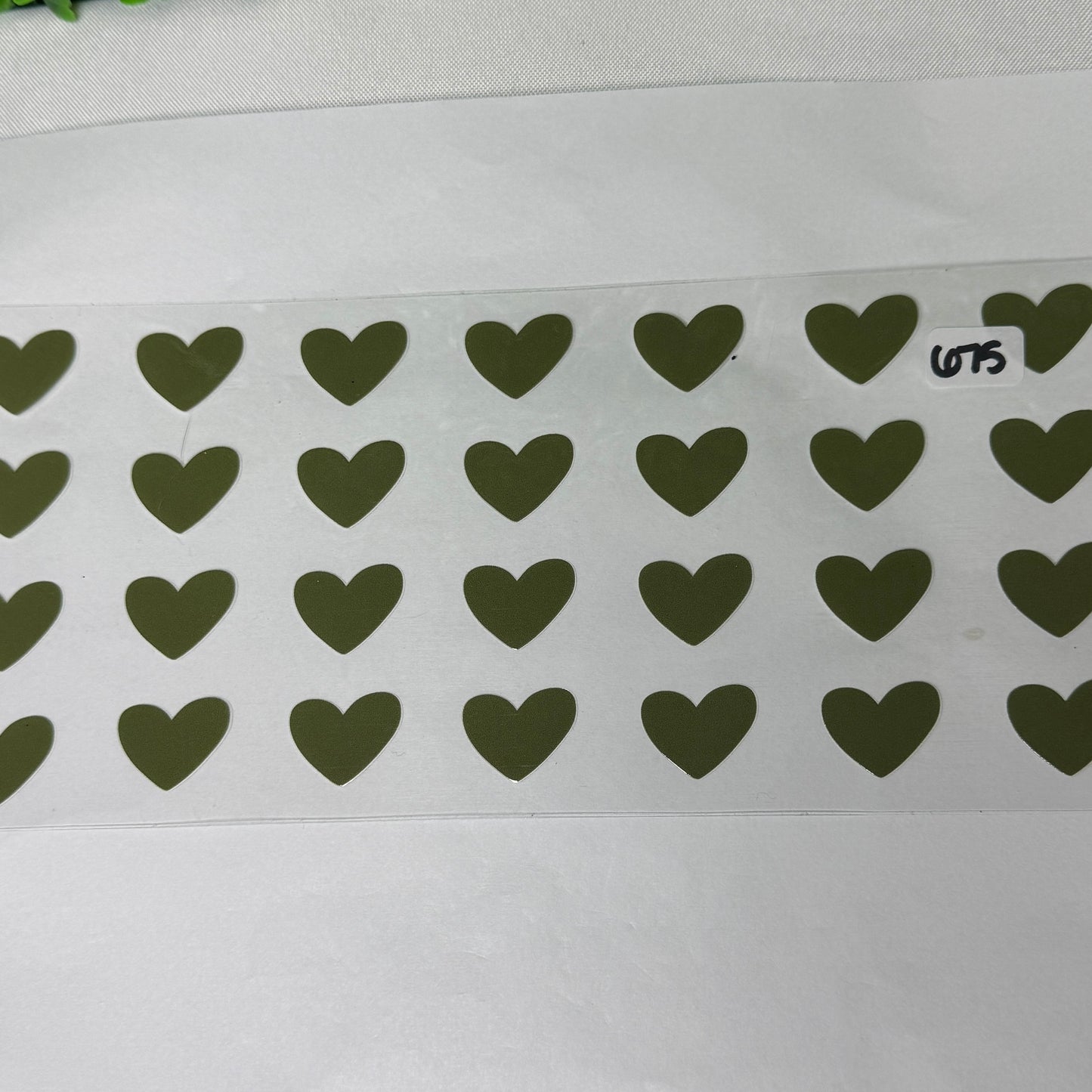 Heart UVDTF Cup Wraps