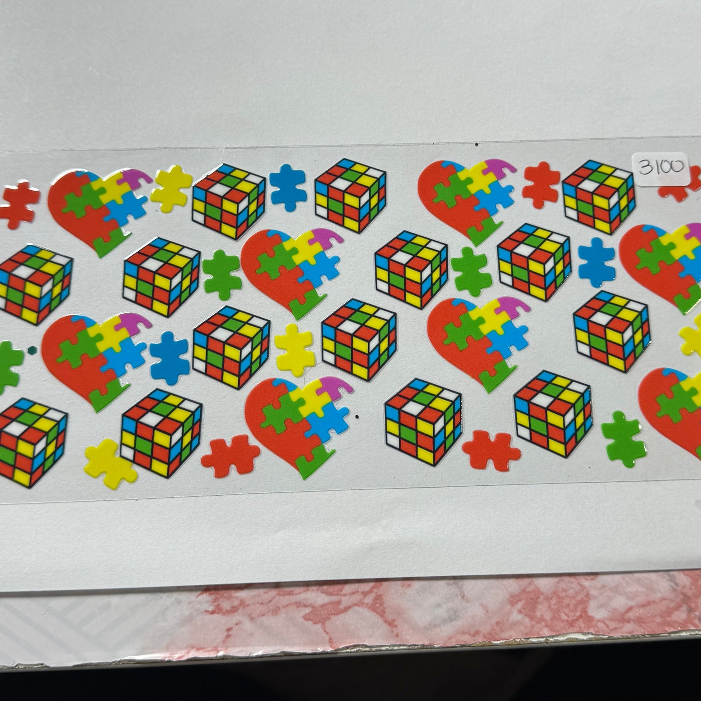 Teacher/Nurse/Jobs/Awareness UVDTF Cup Wraps