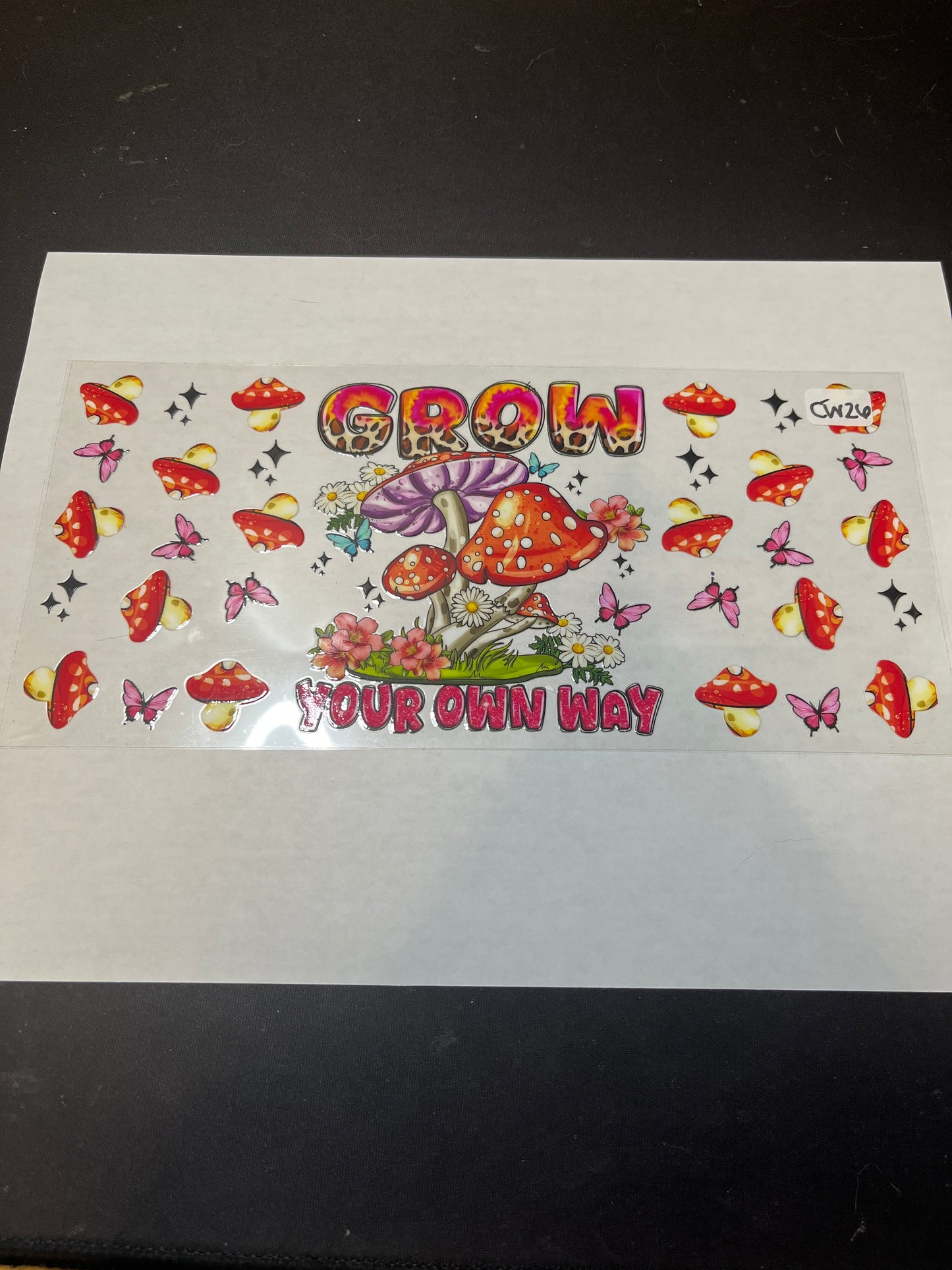 CW26 Mushroom UVDTF Wrap