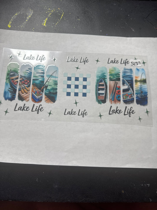 SL57 lake life uvdtf wrap