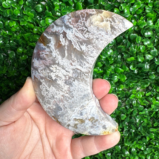Plume Agate moon