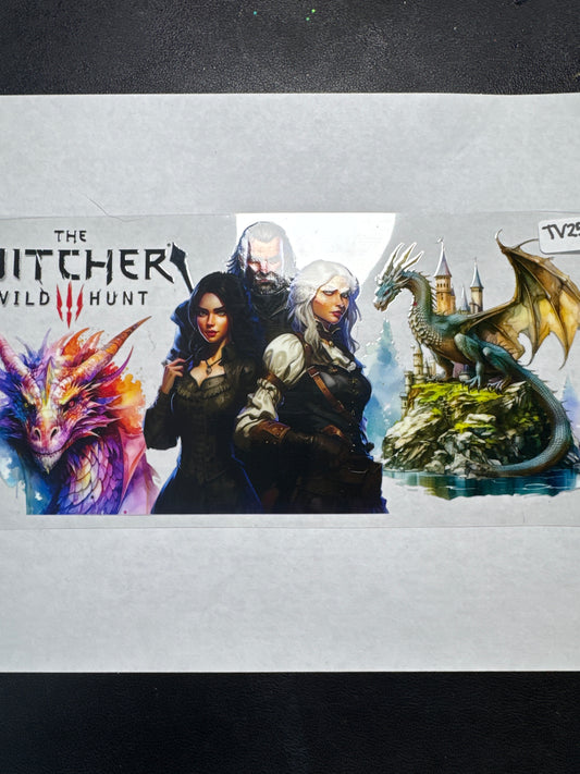 TV25 tv show character uvdtf wrap