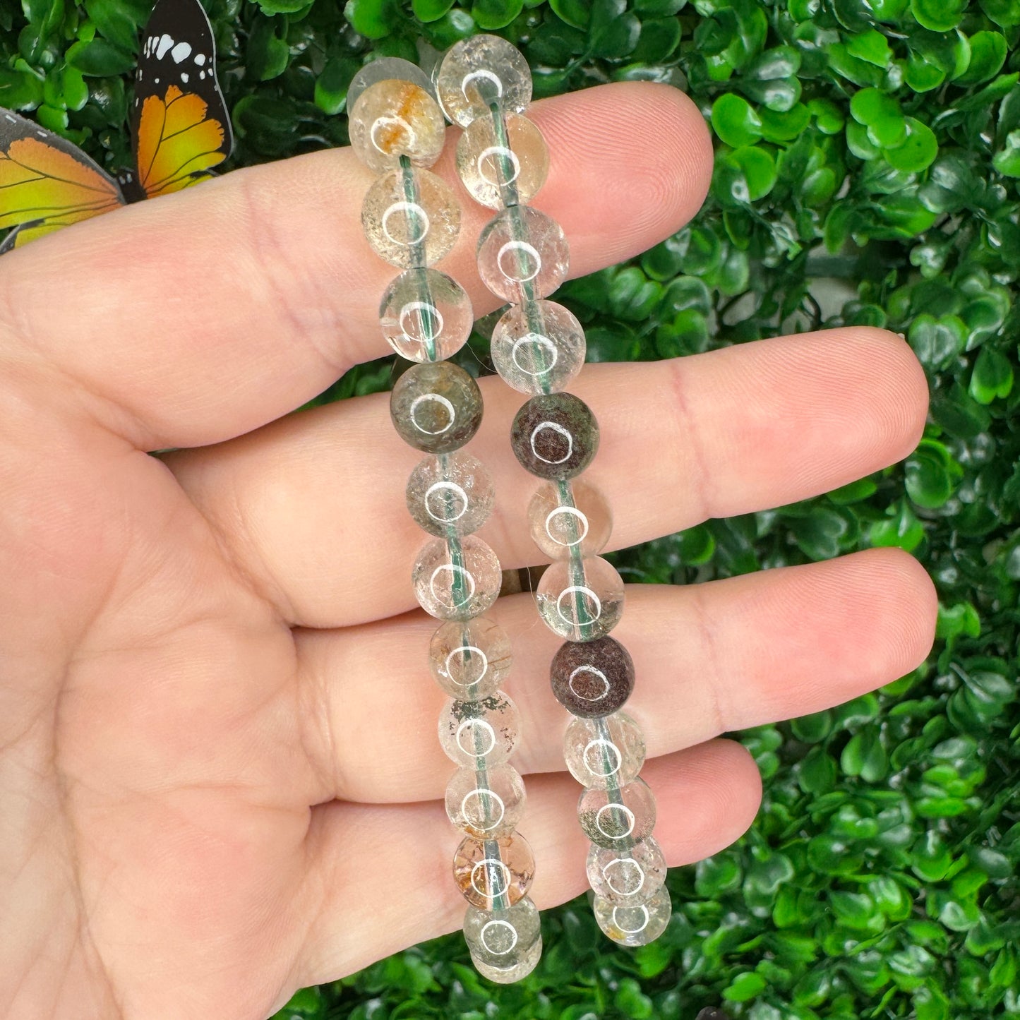 8mm Garden Quartz Bracelet