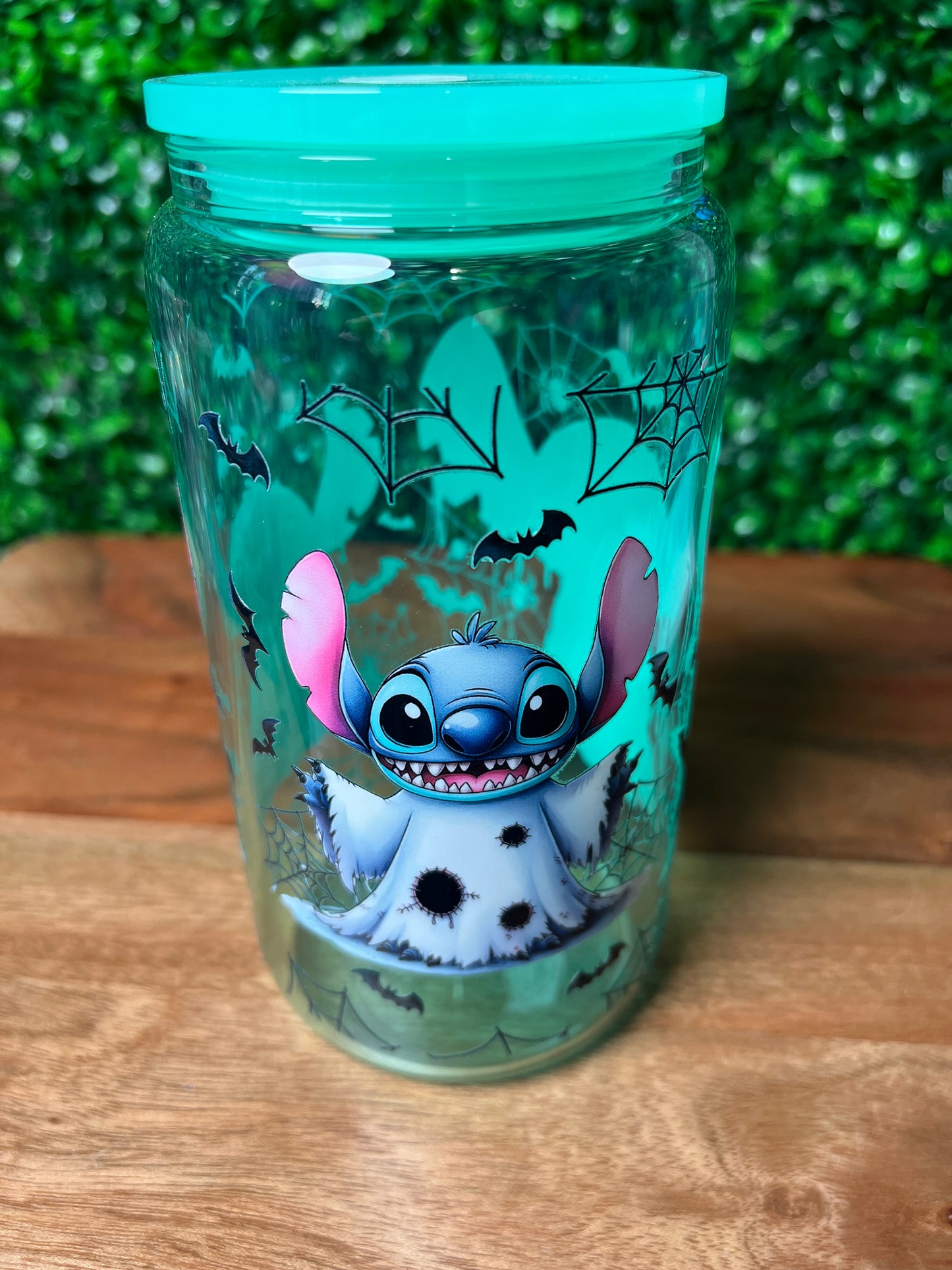 16oz Animal Character UVDTF Glass Cup