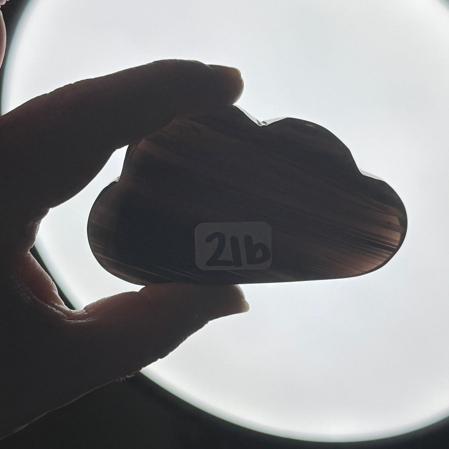 Midnight Lace Obsidian Cloud Carvings