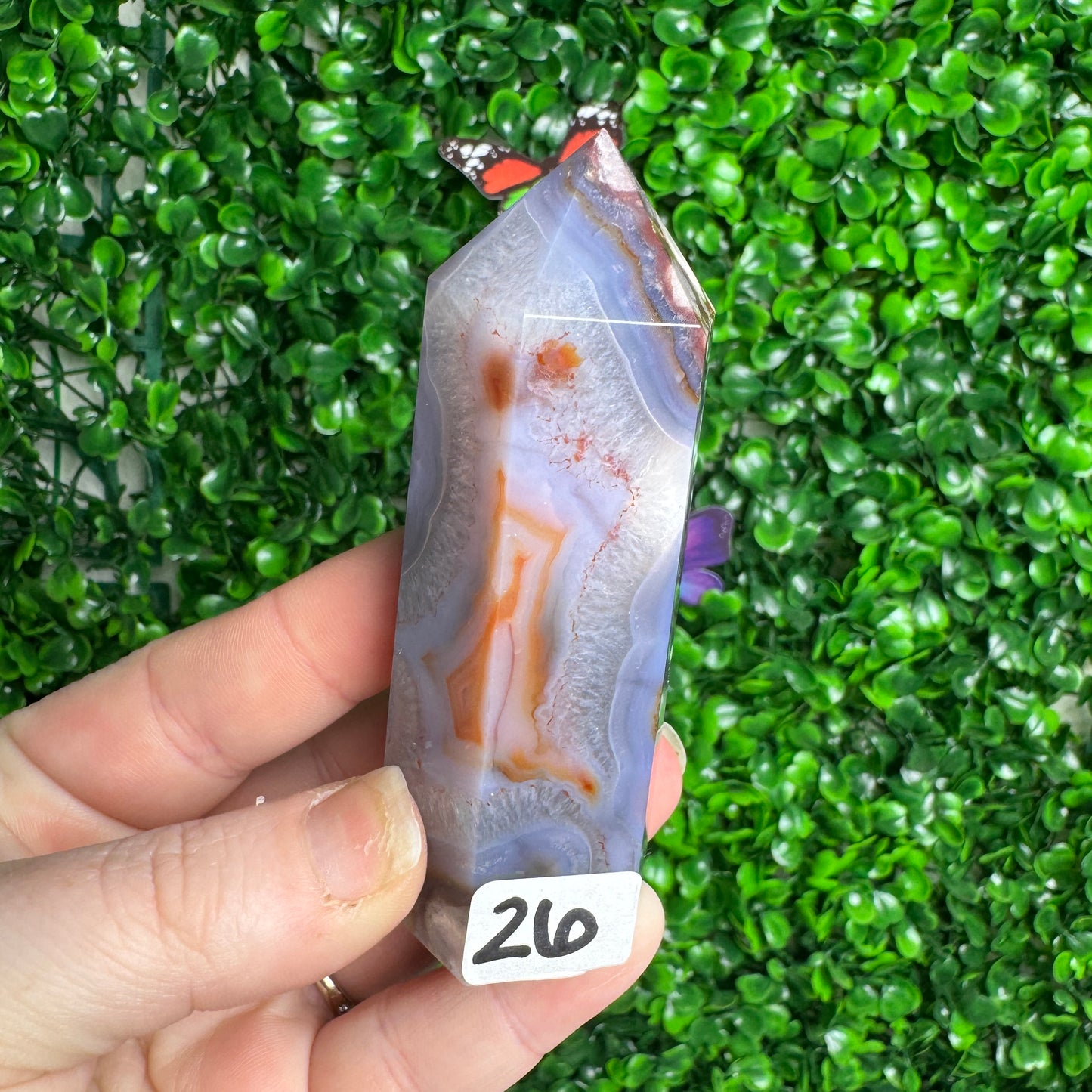 Blue flower Agate Towers