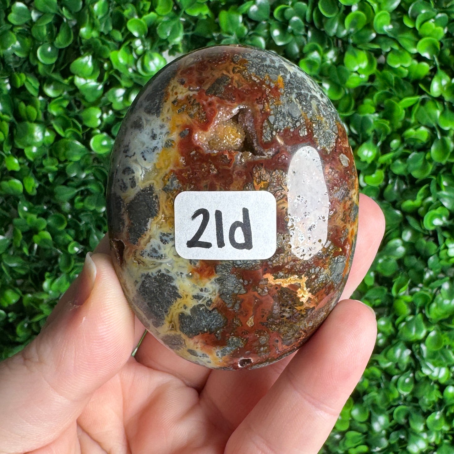 Marcasite Palm Stones