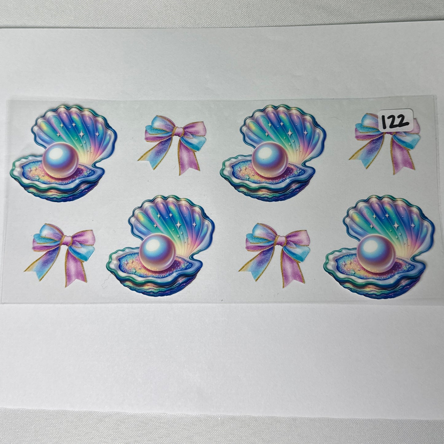 Ocean/Turtle UVDTF Cup Wraps