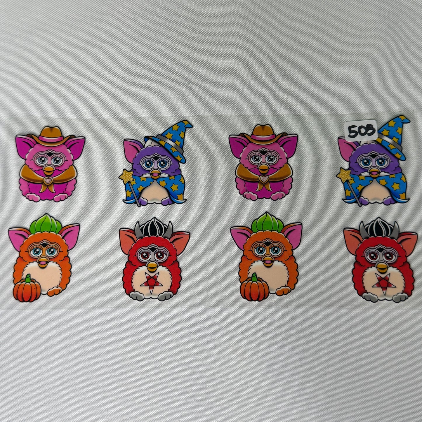 More mixed kid Character UVDTF CUP wraps