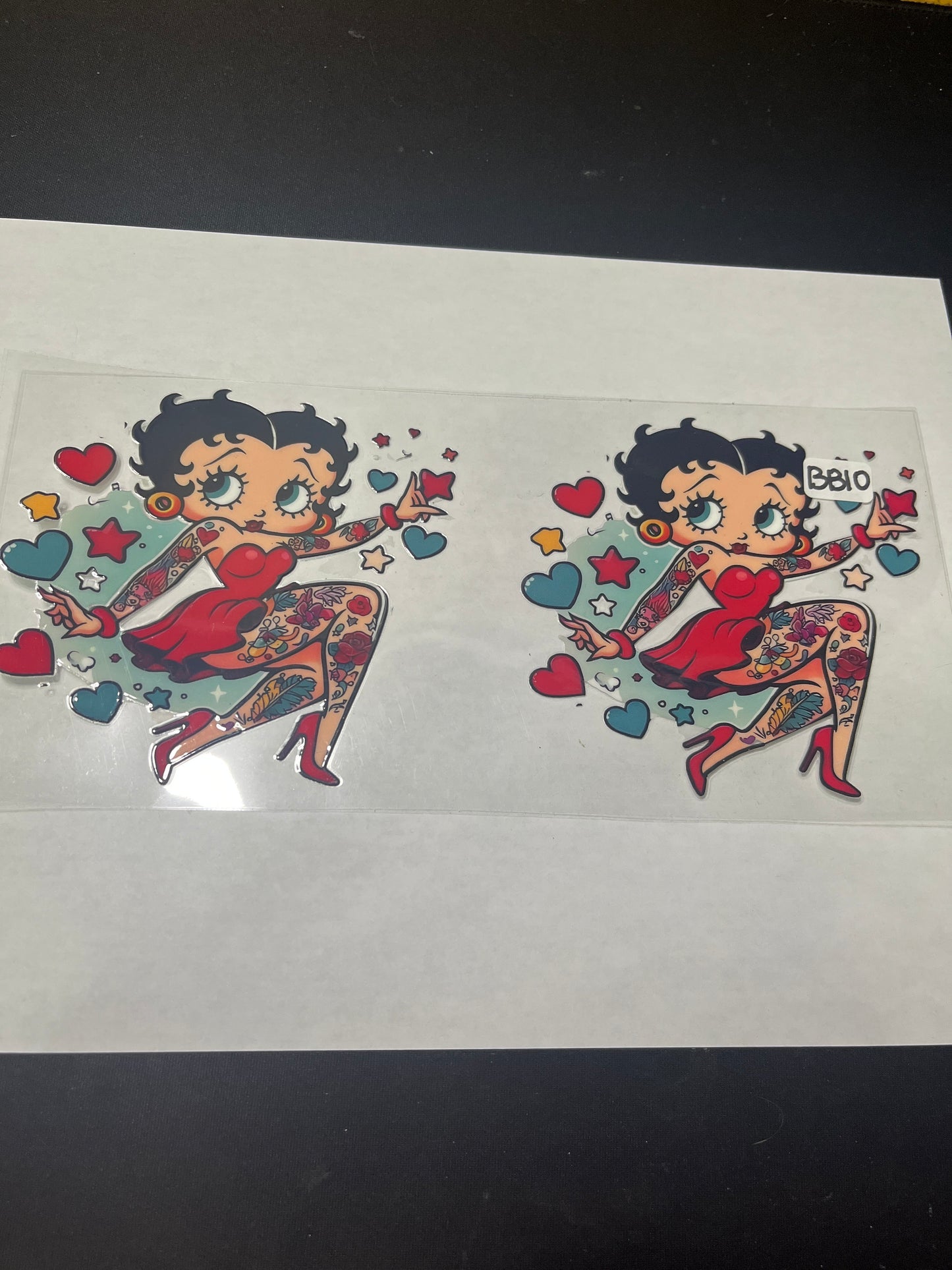 BB10 Bety Character UVDTF Wrap