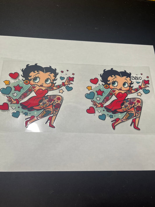BB10 Bety Character UVDTF Wrap