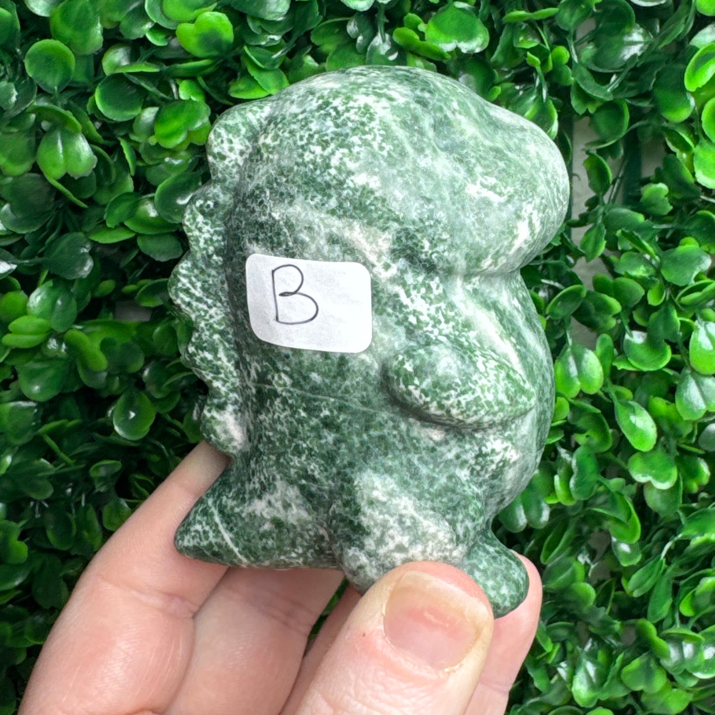 Large Tree Agate Chubby Dino
